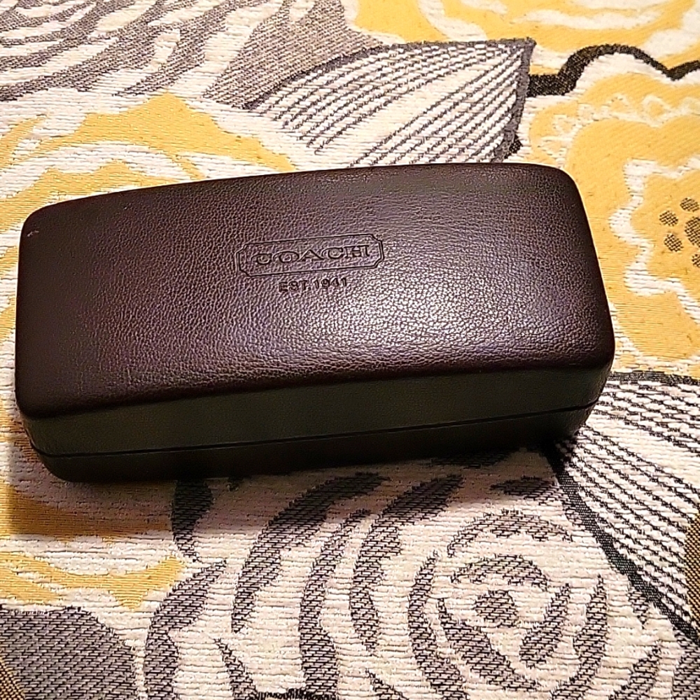 Coach eyewear case